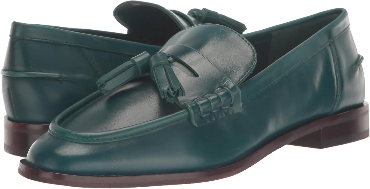 Vince Camuto Women's Chiamry Block Heel Loafer Flat