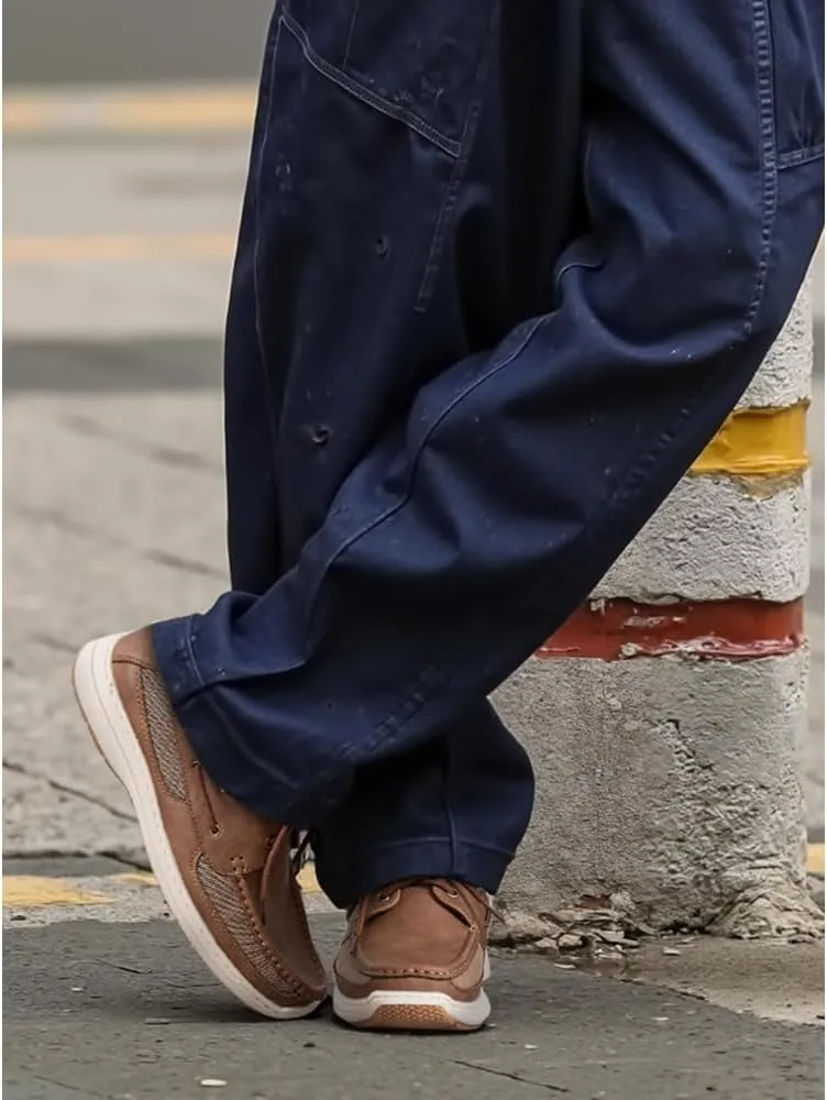 Vostey Men's Boat Shoes Slip On Stylish Casual Loafers Deck Shoes for Men