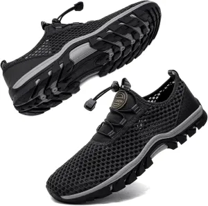 Water Shoes Men Outdoor Hiking Shoes Quick Drying Beach Aqua Shoes Men's Amphibious Water Shoes Summer Non-Slip Quick Drying Water Sandals River Shoes