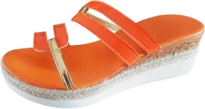 Wedge Platform Summer Slides for Women 2025 Casual Slide Platform Sandals Fashion Open Toe Slip On Wedges Platform Slippers Beach Comfortable Walking Non Slip Shoe