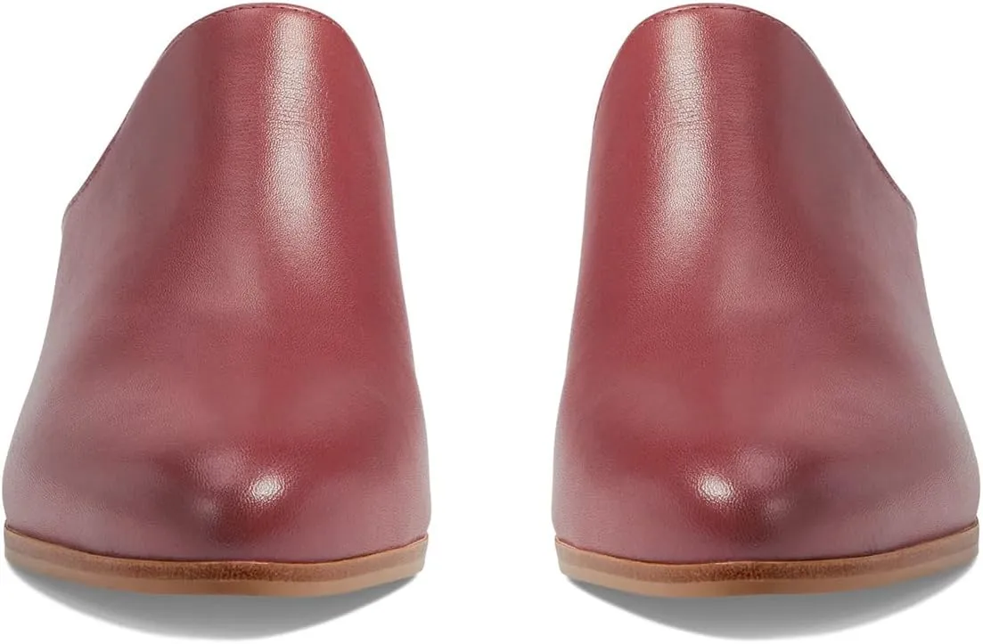 Women Chunky Block Heel Mules Pointed Closed Toe Suede Mule Sandals Slip-On Stacked Heels Booties Backless 2" Heeled Slide Shoes Comfort Fashion Casual Office Homecoming Retro 4-11 M US