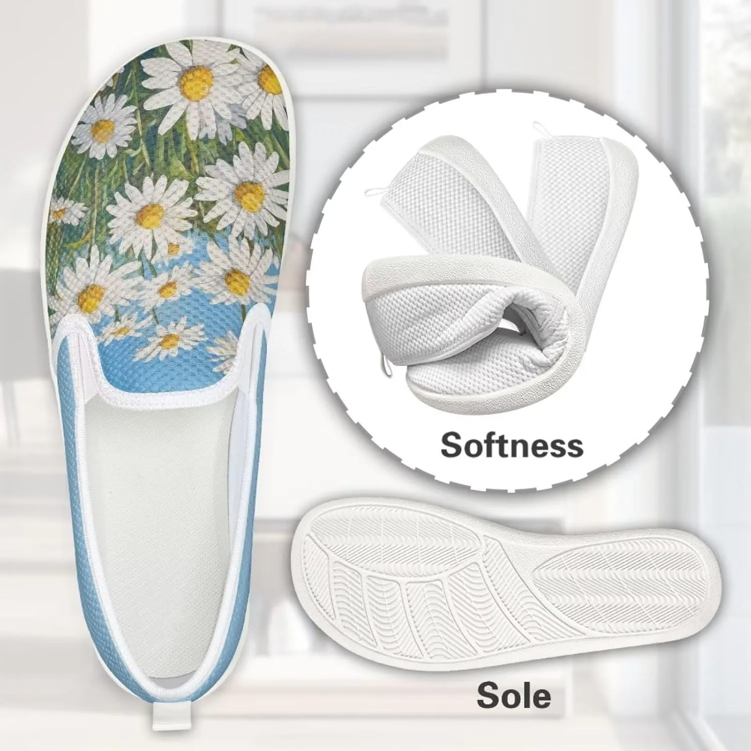 Women's Fashion Sneakers Casual Slip On Tennis Shoes Arch Support Walking Shoes for Women