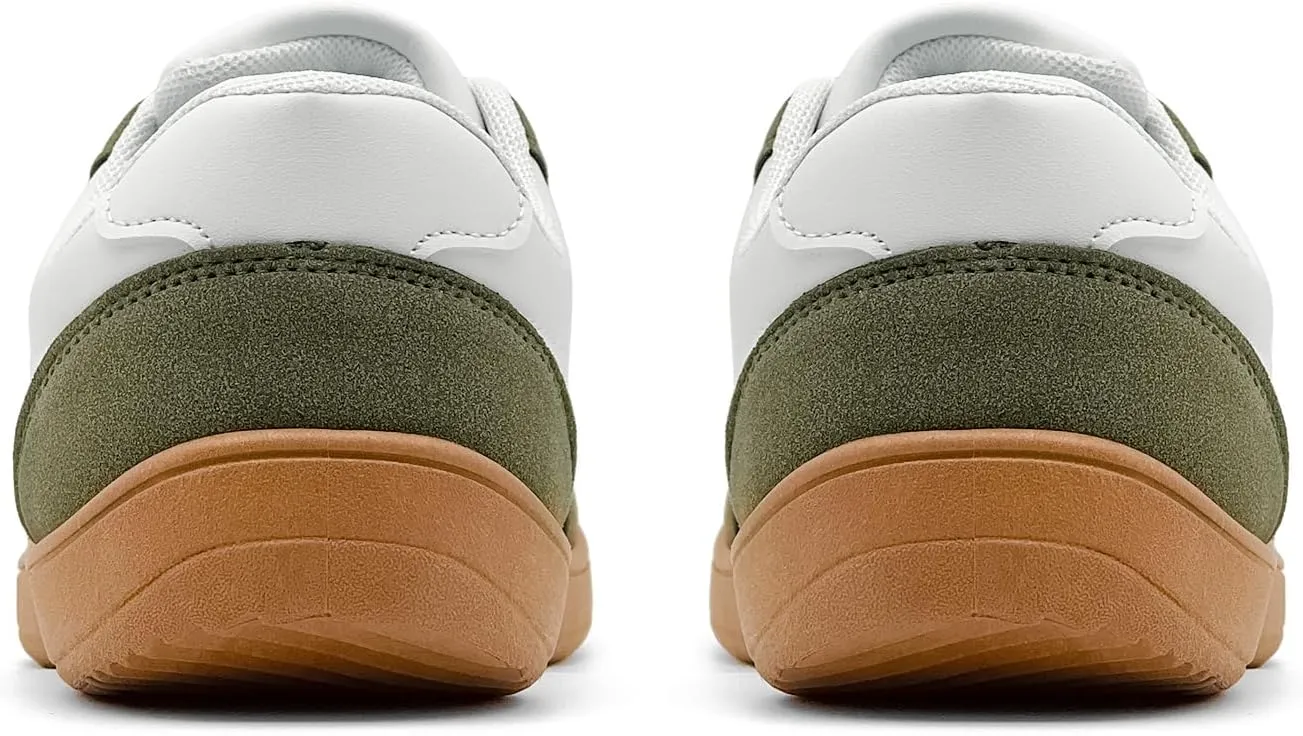 Women's Fashion Sneakers - Retro Walking Casual Low Top Tennis Trainer Skate Shoes