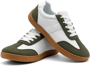 Women's Fashion Sneakers - Retro Walking Casual Low Top Tennis Trainer Skate Shoes