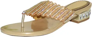 Women's Glitter Rhinestone Flip Flop Sandals Jeweled Sandals Summer Casual Sandals Womens Mules Sandals
