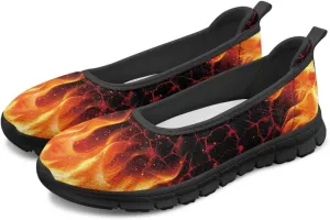 Womens Loafers Shoes Platform Spring Flats Shoes Comfortable Slip On Casual Dress Shoes, Size 6-10