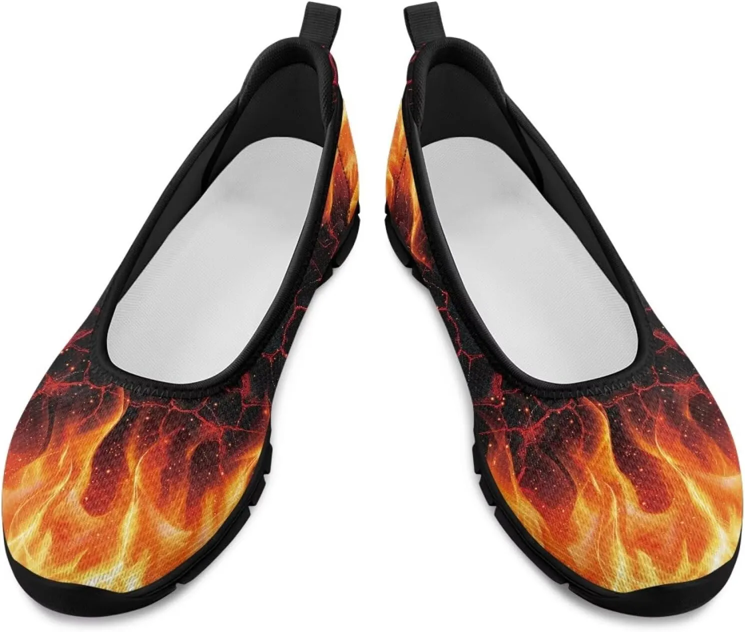 Womens Loafers Shoes Platform Spring Flats Shoes Comfortable Slip On Casual Dress Shoes, Size 6-10