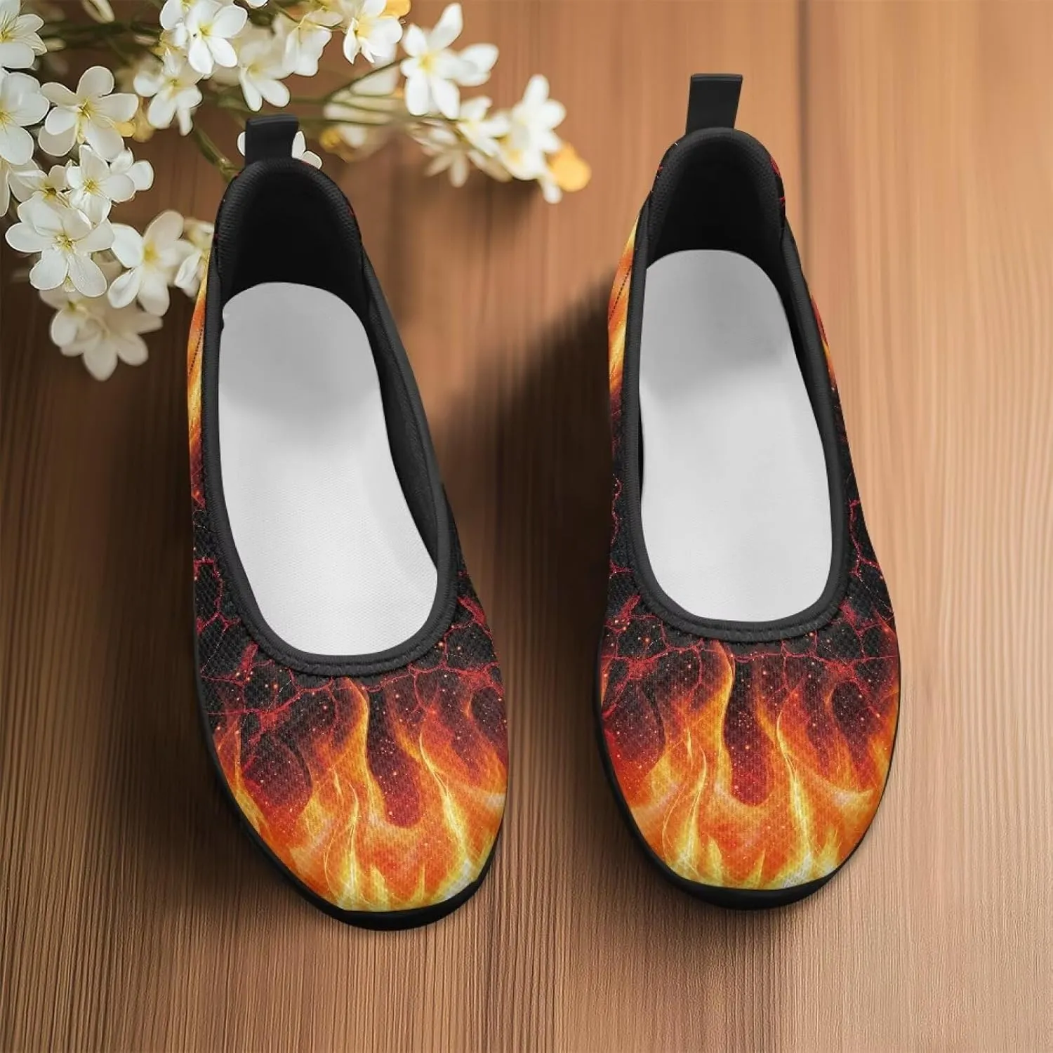 Womens Loafers Shoes Platform Spring Flats Shoes Comfortable Slip On Casual Dress Shoes, Size 6-10
