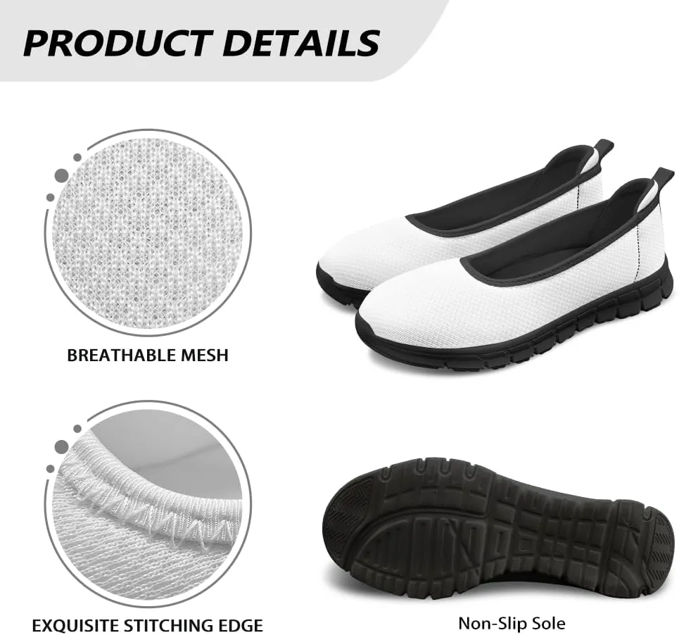 Womens Loafers Shoes Platform Spring Flats Shoes Comfortable Slip On Casual Dress Shoes, Size 6-10