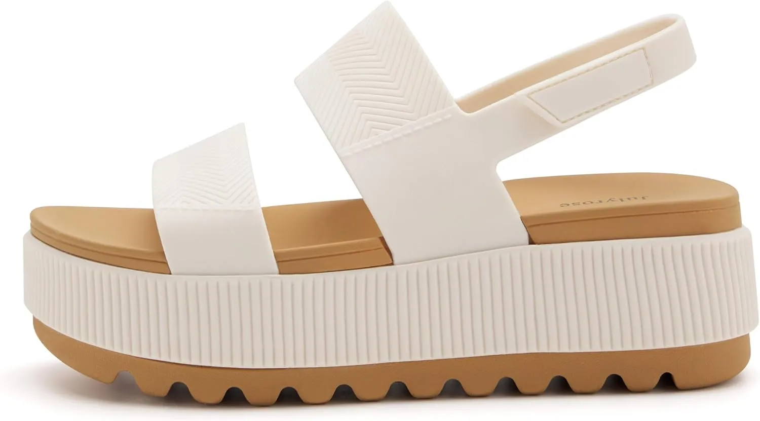 Women's Platform Sandals Lug Sole Comfortable Sandals Lightweight Water-Friendly Summer Beach Sandals