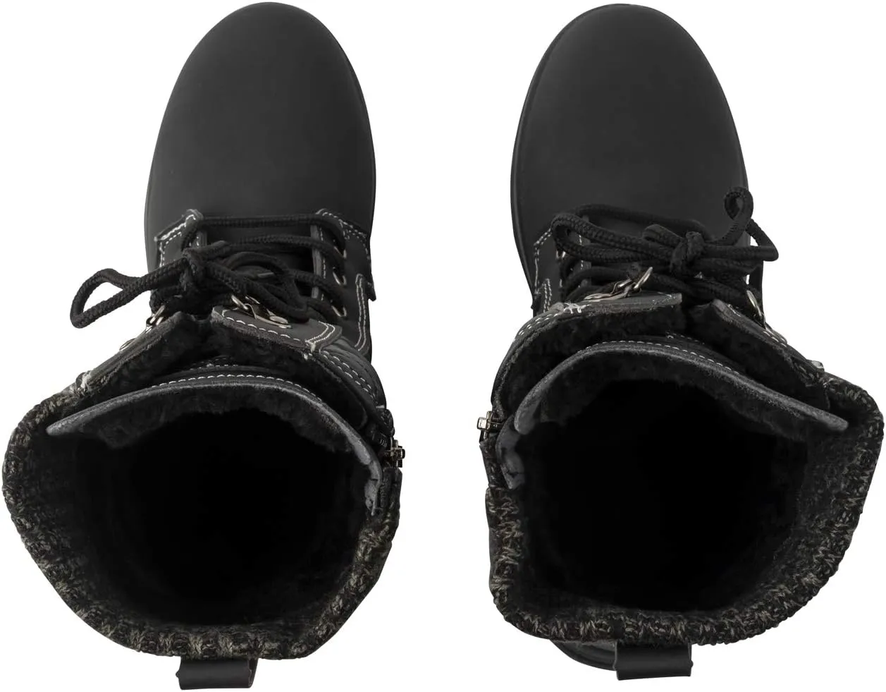Womens Rain Thermal Warm Snow Winter Knee High Waterproof Boots