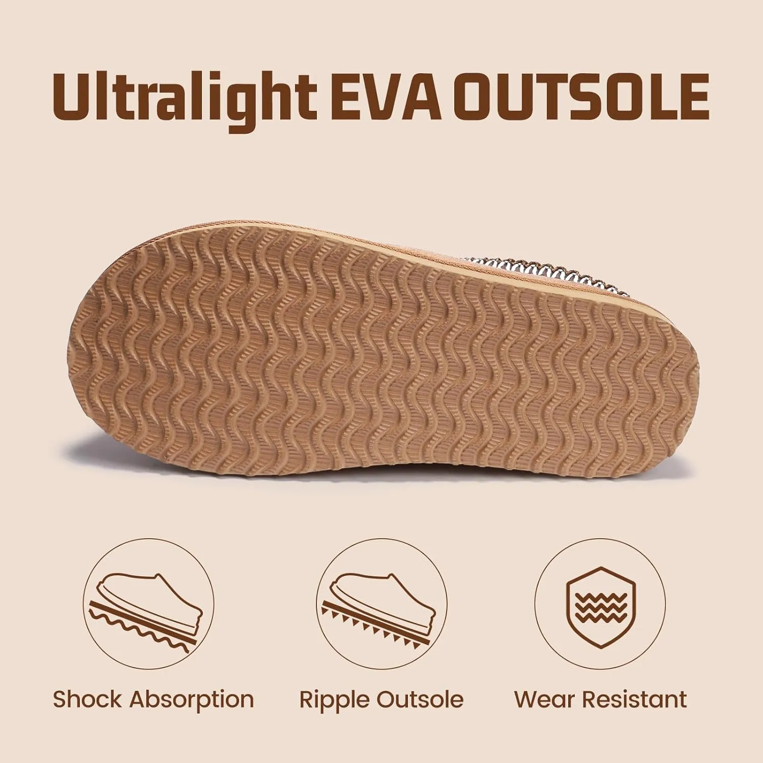 Women's Slippers Fuzzy Cozy Short Ankle Shoes Indoor and Outdoor Mules Furry Warm House Slippers for Woman Cute Fluffy Clogs