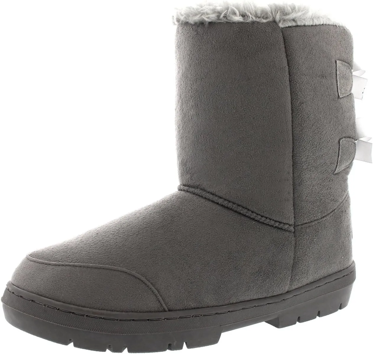 Womens Twin Bow Tall Classic Waterproof Winter Rain Snow Boots