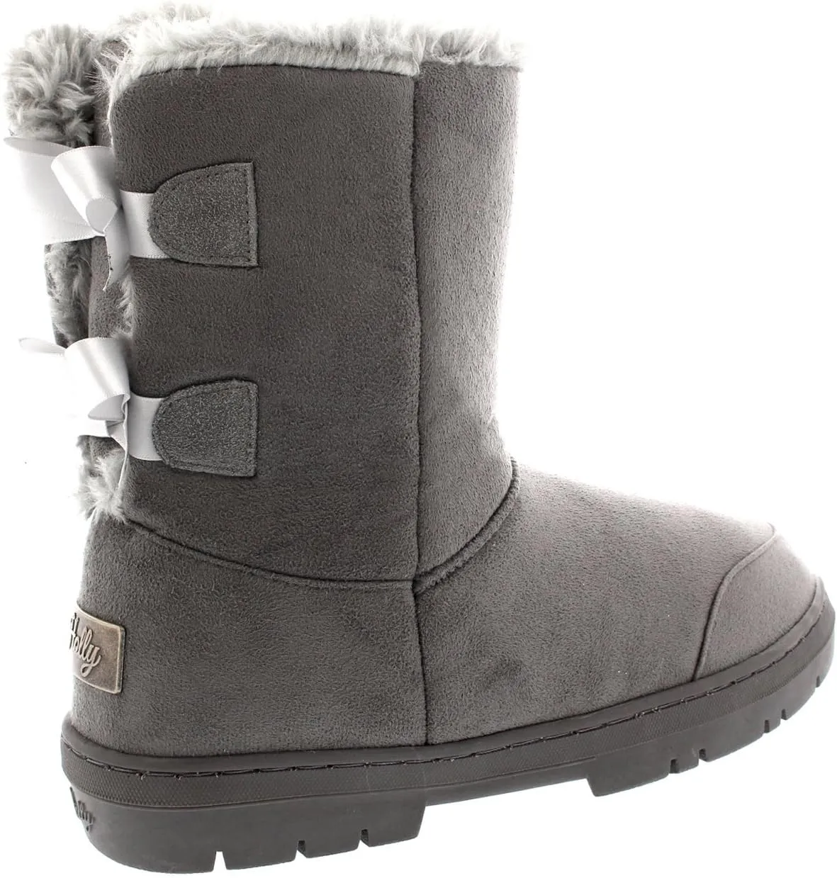 Womens Twin Bow Tall Classic Waterproof Winter Rain Snow Boots