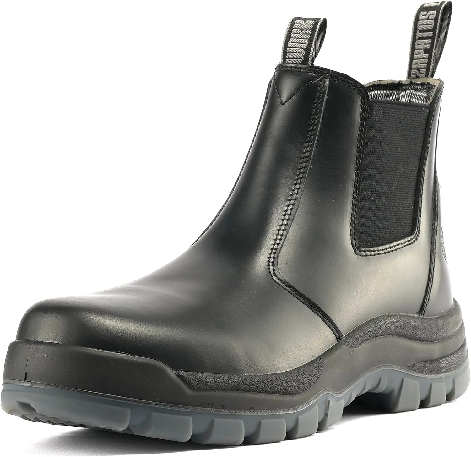 Work Boots for Men, Composite/Soft Toe Waterproof Working Boots, Slip Resistant Anti-Static Slip-on Safety Working Shoes 8 9 10 11 12 13