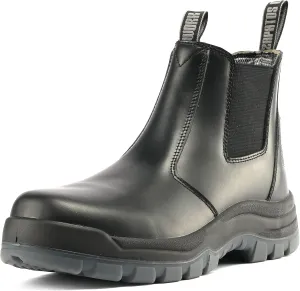 Work Boots for Men, Composite/Soft Toe Waterproof Working Boots, Slip Resistant Anti-Static Slip-on Safety Working Shoes 8 9 10 11 12 13