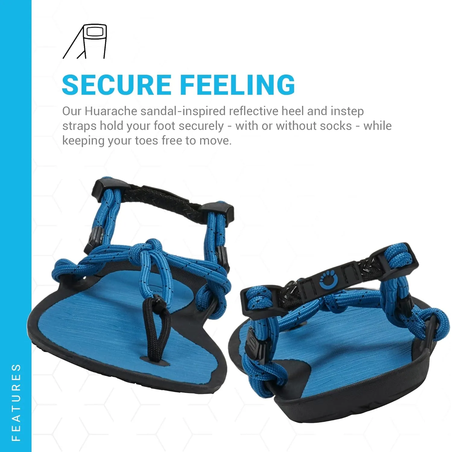 Xero Shoes Men's Aqua Cloud Barefoot Water Sandal
