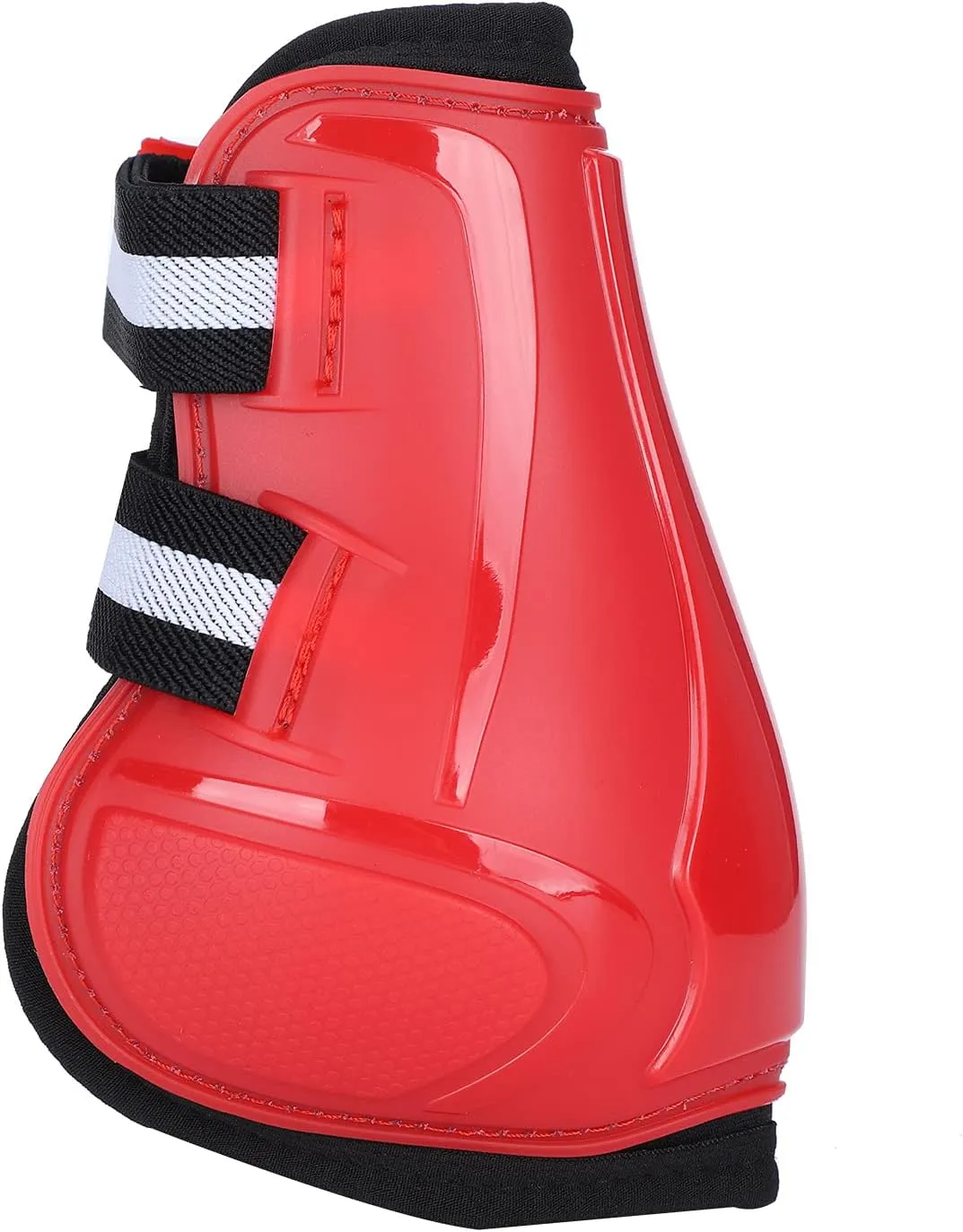 Yosoo Horse Riding Boots, Horse Boots PU Shell Tendon Fetlock Brace Guard Boots Horse Legguard Obstacle Leg Protector with Soft Lining Splint Boots for Horses for Horse Riding Equestrian