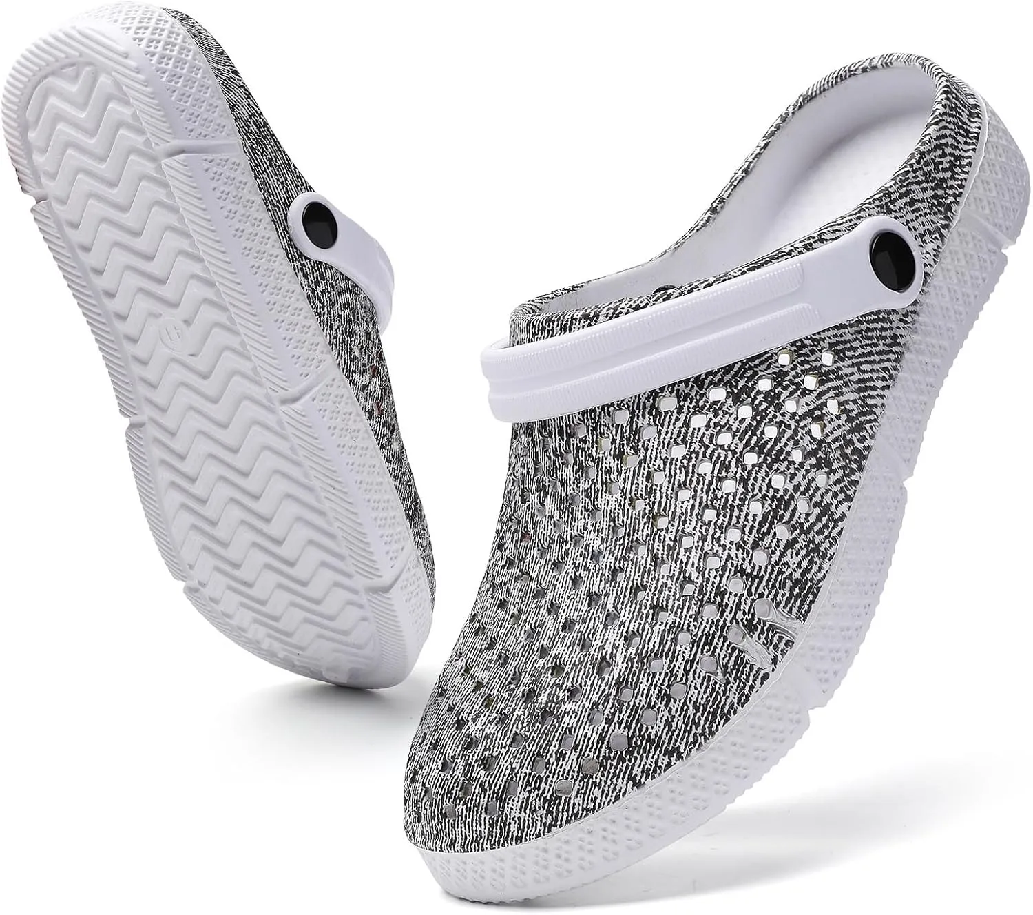 YUKTOPA Womens Clogs Shoes Unisex Summer Garden Clogs Shoes Non-Slip Quick Drying Sandals Casual Slippers