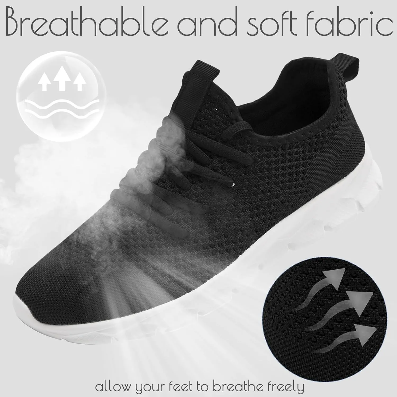 ZGPWZWL Mens Running Shoes Fashion Sneakers Tennis Walking Casual Athletic Lightweight Breathable Workout Gym Comfortable Shoes