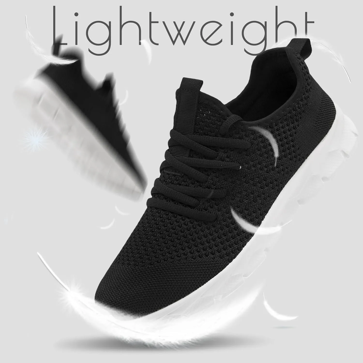 ZGPWZWL Mens Running Shoes Fashion Sneakers Tennis Walking Casual Athletic Lightweight Breathable Workout Gym Comfortable Shoes